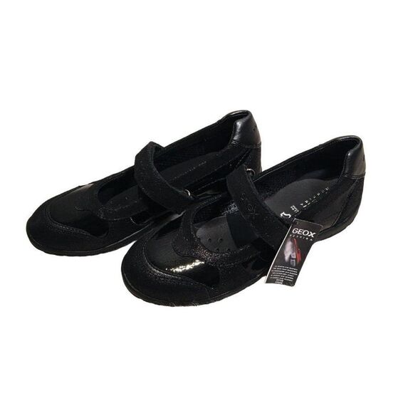 Geox J Shadow Shiny Suede Size 1 - Picture 3 of 5